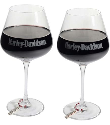 Amazon.com | Harley-Davidson Core Bar & Shield Logo Wine