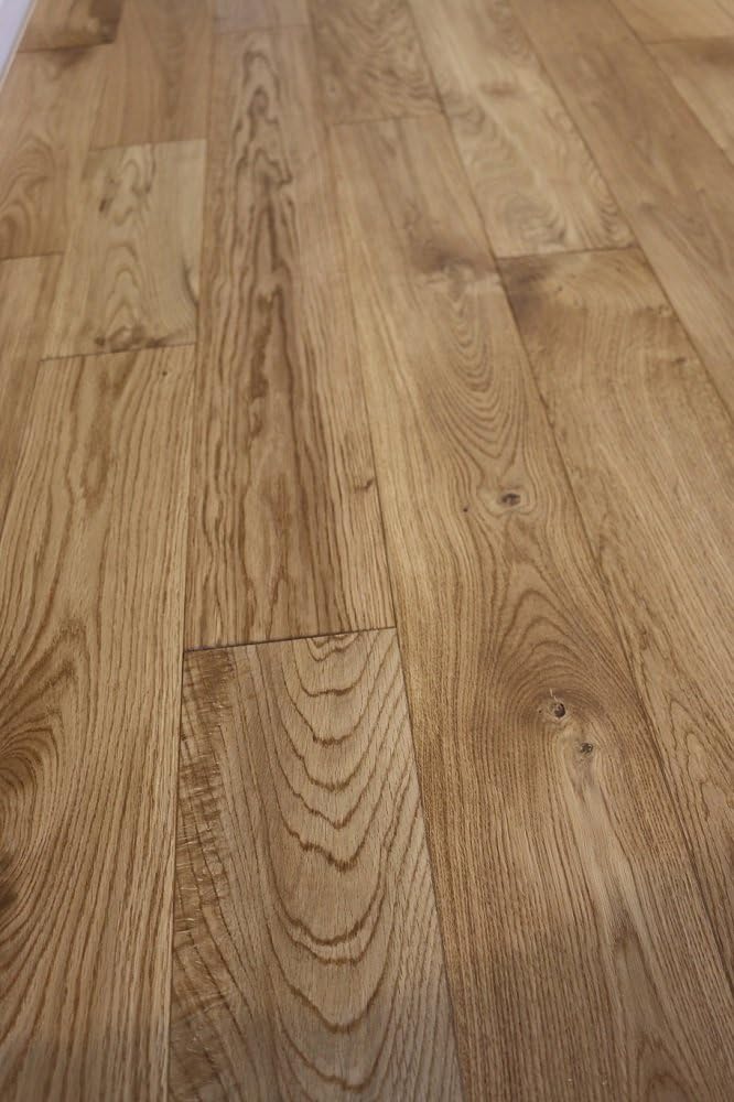 Oak Salthouse 3/4 x 5" Wire Brushed Solid Hardwood Flooring DS001 Sample