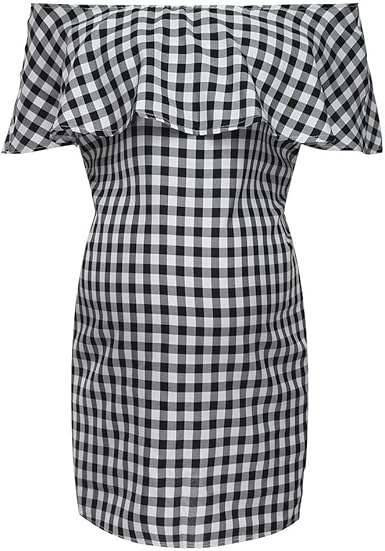 vestido xadrez gestante