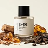 Dupe. Paris – D.401 – Eau de Parfum, Made in Grasse (France), Long-Lasting Perfume for All, Oud & Amber, Vegan, Clean Ingredients – Spray 50 ml | 1.7 fl. oz.