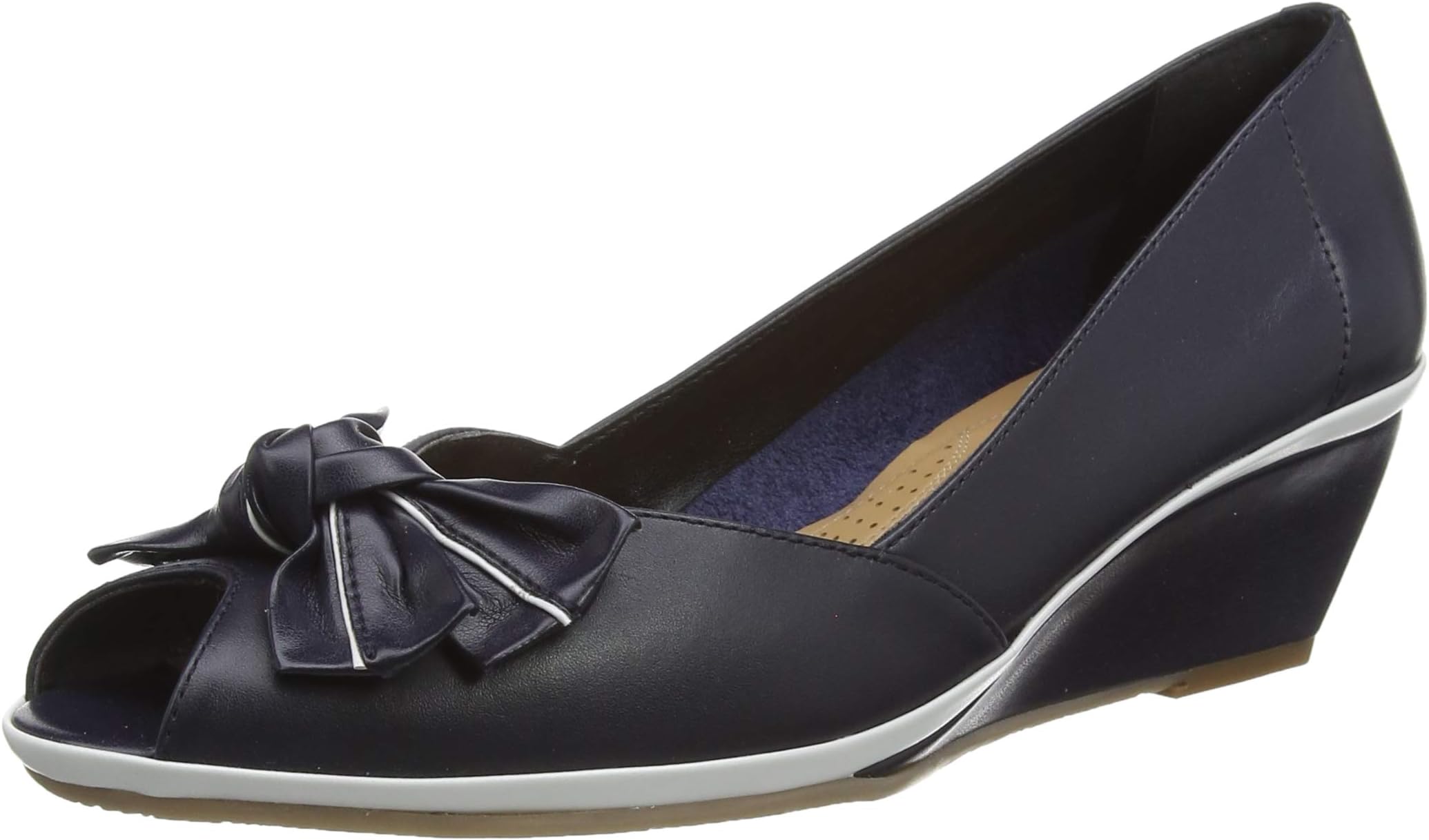 Van DalFlorida II Womens Leather Wedge Shoe