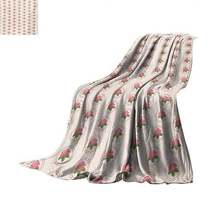 Floral Super Doux Léger Couverture Contour Dessin Orchidées