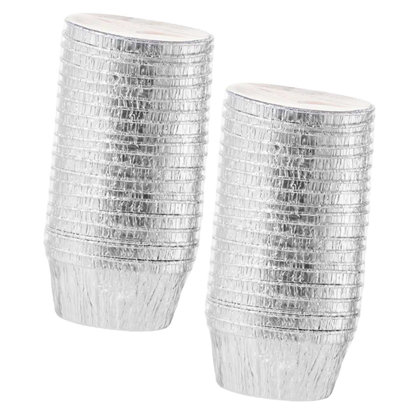 80 Pcs Baking Cups Cupcake Baking Liners Tart Molds Cupcake Molds Disposable and Recyclable