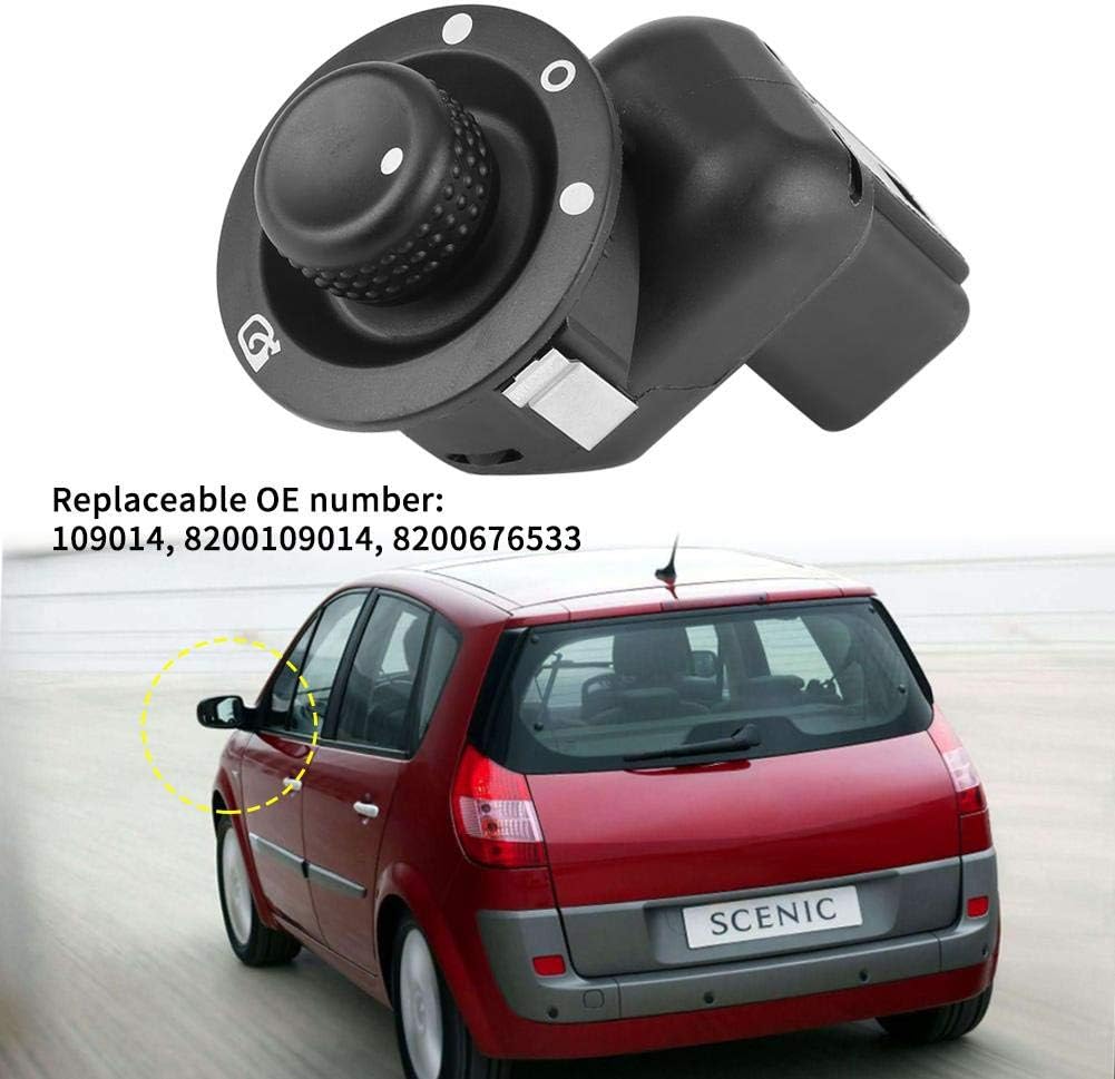 Rear View Mirror Conrtol Switch Black for Clio III Laguna II Megane 2 Scenic 2, Popular, normal - Image 3