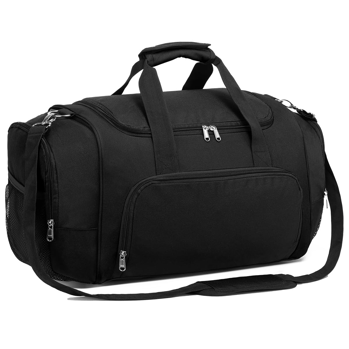 Photo 1 of Vorspack Duffle Bag for Travel - 40L/21 Inches Small Duffel Bag for Men Weekender Bag with Water Bottle Pocket for Travel Sports - Black