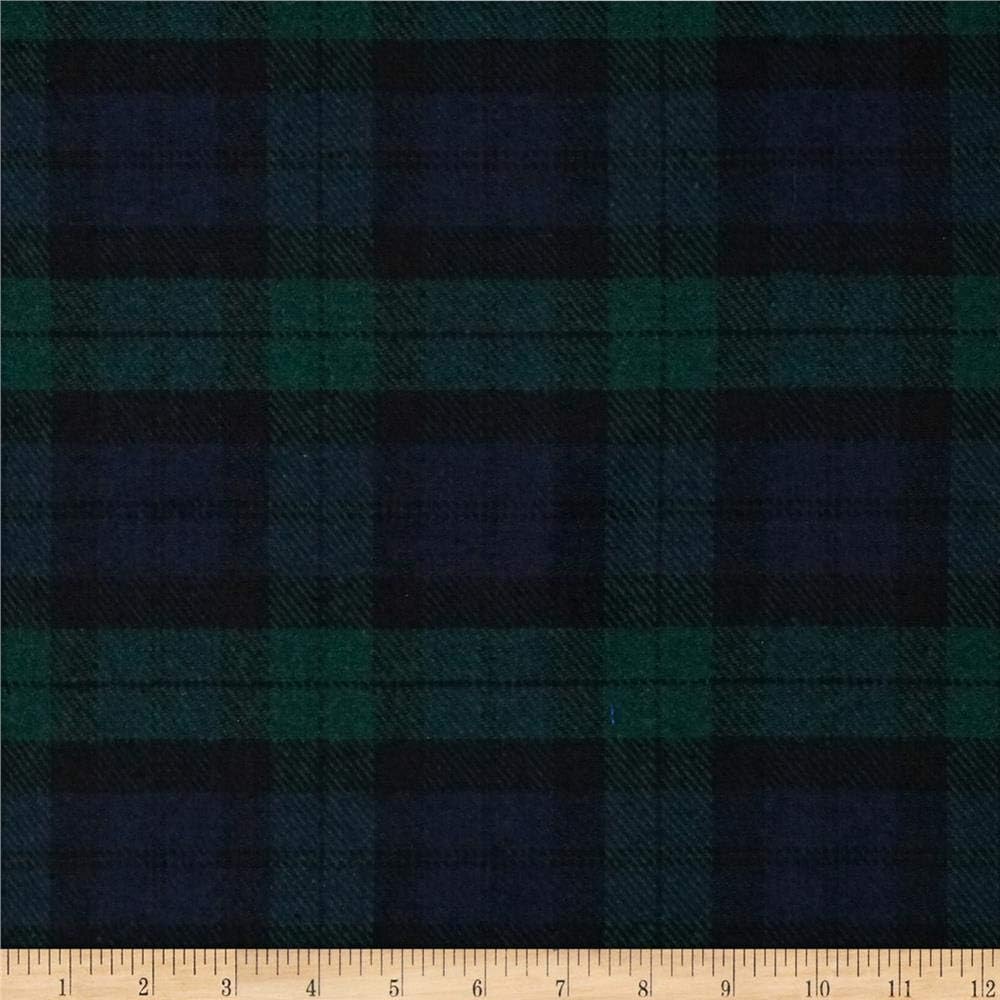 wool tartan fabric by the yard