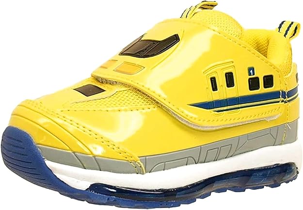 Amazon プラレール Tomy 光るスニーカー N700系 運動靴 ベルクロ マジックベルト キッズ 運動靴 スニーカー