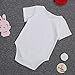 Kidlove Baby Girls Floral Printed Short Sleeve T Shirts Rompers Bodysuit