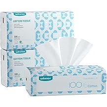 Winner Soft Face Towels, 100% USDA Biobased Facial Towels, Unscented for Sensitive Skin, OEKO-TEX Certified Face Towelettes D