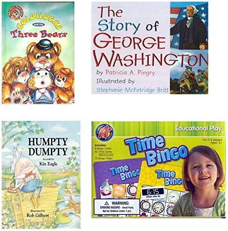 Children's Books & Bingo 4 Piece Gift Bundle Ages 2+