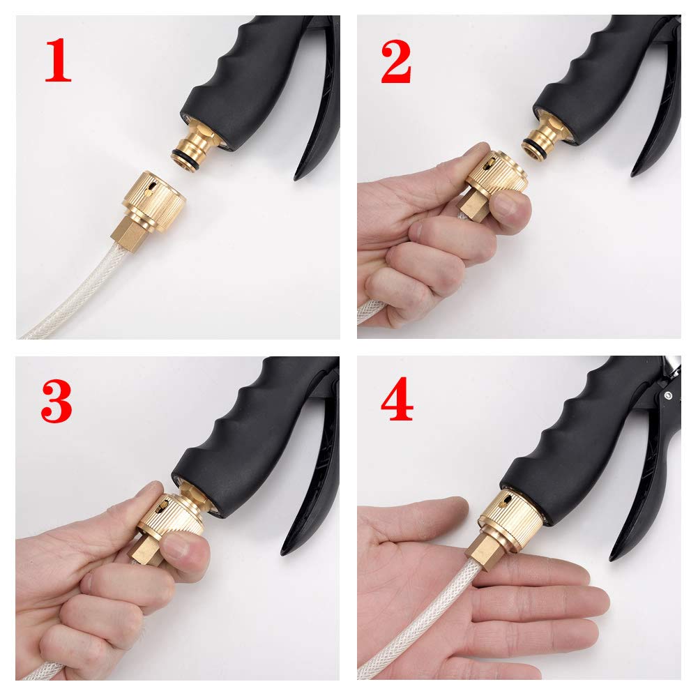 OYOOQO Pet Shower Electric Pressure Portable Outdoor Camping Shower