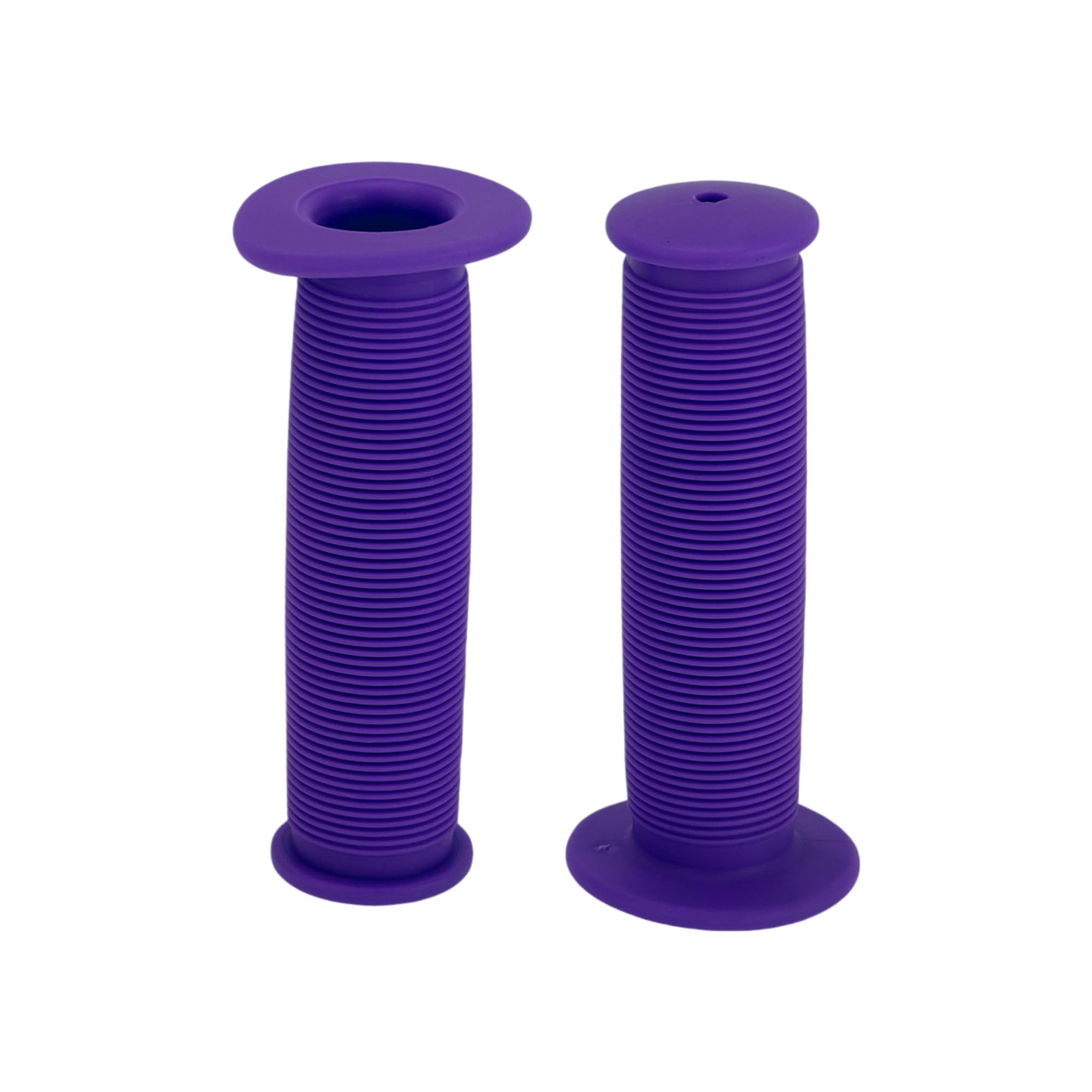 TUCKBOLD Bike Handlebar Grips Covers 110mm Long Lightweight | Bicycle End Grip Protector Purple 1 Pair