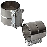 3" Inch Exhaust Clamps Stainless Steel Muffler Band