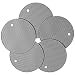 Thanksgiving Presents, Silicone Pot Holder and Oven Mitts, Multipurpose Non-slip Insulation Honeycomb Rubber Hot Pads Trivet, Heat Resistant Antislip Place Mat, Pack of 5 (Light Grey)