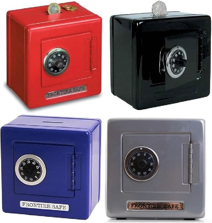 Combination MoneyBox Safe (Black or Red) Amazon.ca Electronics
