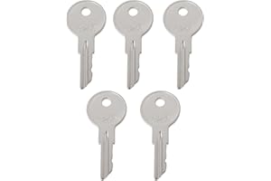 SG Store 5pcs Forklift Ignition Master Keys C250 089216-001 170151-001 Compatible with Crown