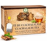 Cuachalalate Tea &ndash; 25 Tea Bags &ndash; 100% Natural Herbal Infusion &ndash; Vegan &ndash; Traditional Mexican Remedy &ndash; Caffeine-Free &ndash; Hecho en M&eacute;xico &ndash; by High Supreme