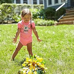 Gerber NFL Green Bay Packers 3 Pack Ruffle Sleeve