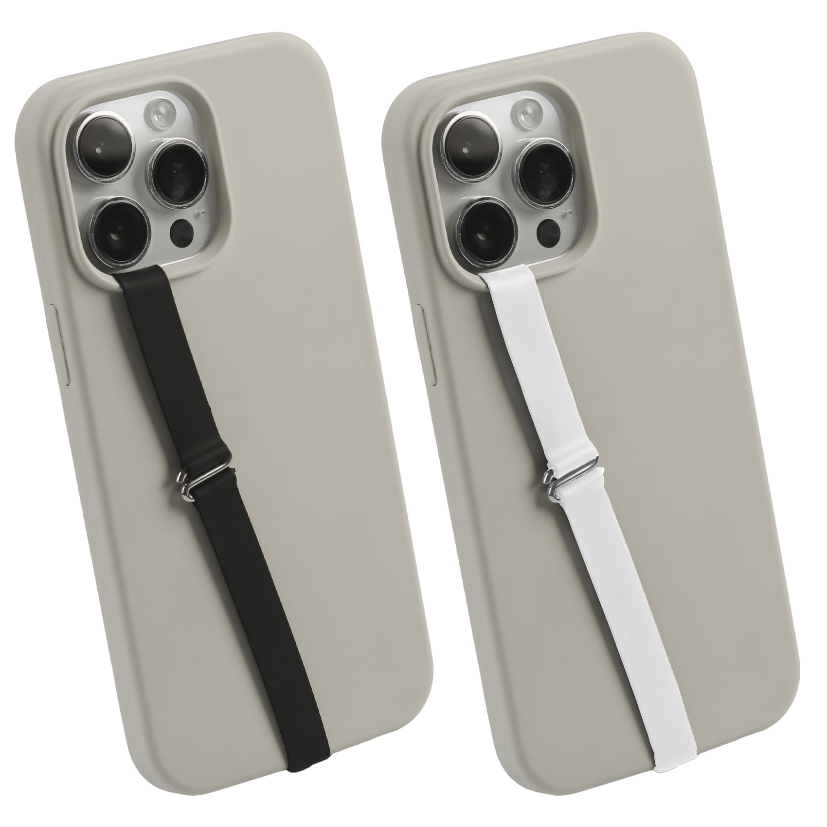 Photo 1 of C-Shaped Clip Finger Phone Grip, Silicone Mobile Phone Strap for Phone Case with Clip as Phone Loop Holder