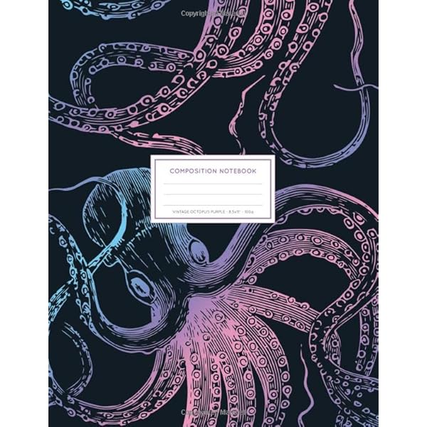 Composition Notebook: College Ruled | Colorful Ocean Fish & Coral