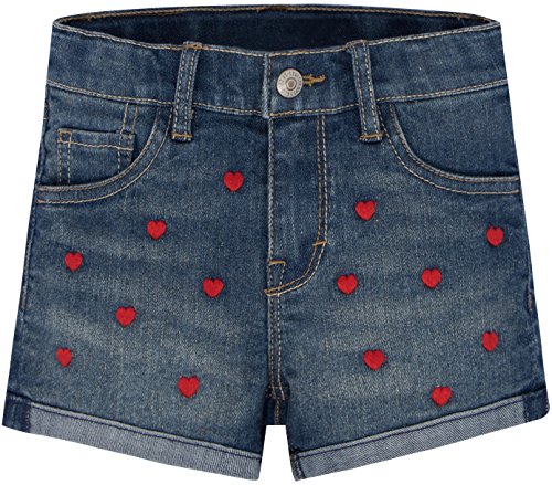 Levi's Girls' Denim Shorty Shorts