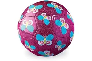 Crocodile Creek Soccer Ball - Inflatable Rubber Ball for Kids Ages 4 and Up - for Indoor and Outdoor Sports - PVC-Free