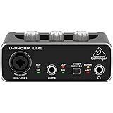 BEHRINGER U-PHORIA UM2 48kHz 2-channel USB Audio Interface with XENYX Mic Preamplifier