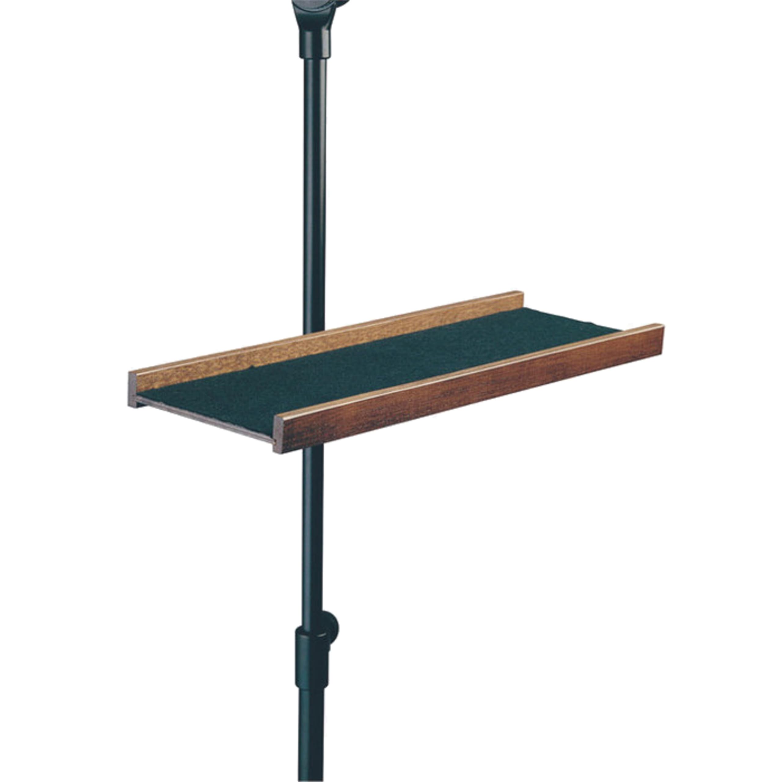 Konig & Meyer 12211-000-55 390x120mm Wood Tray - Walnut