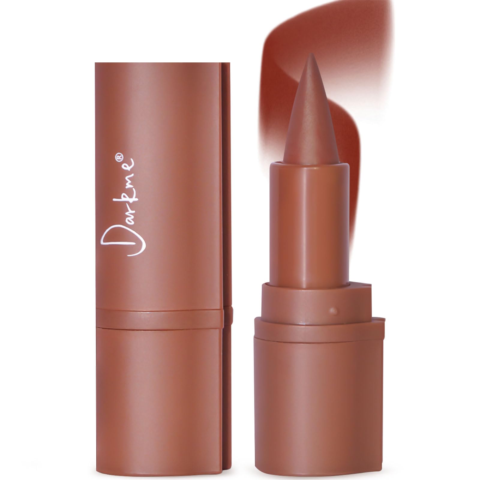 2-in-1 Gradient Lip Liner Lipstick – Matte Velvety Nude Lipliner Lipstick Ombre Effect, Waterproof Long-Lasting, High-Pigment & Smudge-Proof Lip Makeup