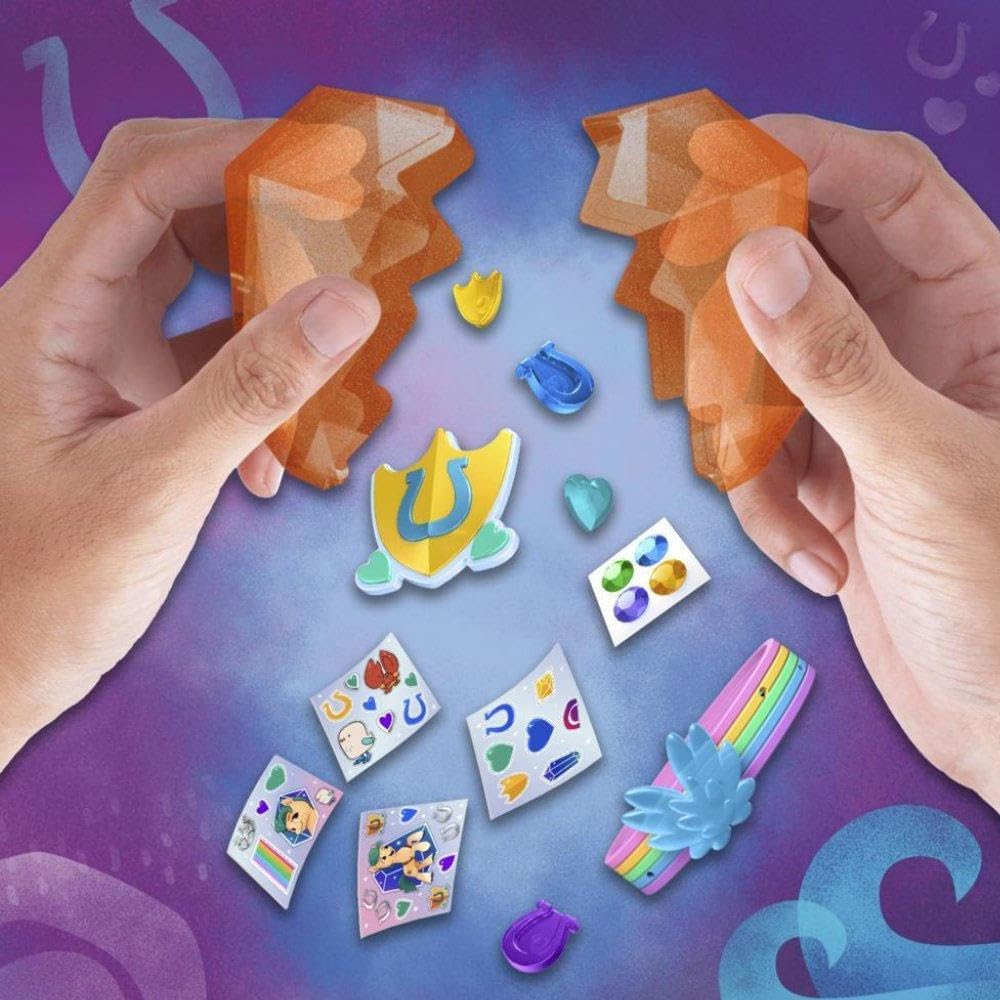 My Little Pony: A New Generation Movie Crystal Adventure Hitch Trailblazer - 3-Inch Pony Toy with Surprise Accessories, Friendship Bracelet