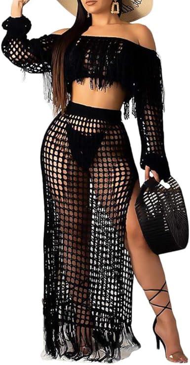 beach cover up two piece