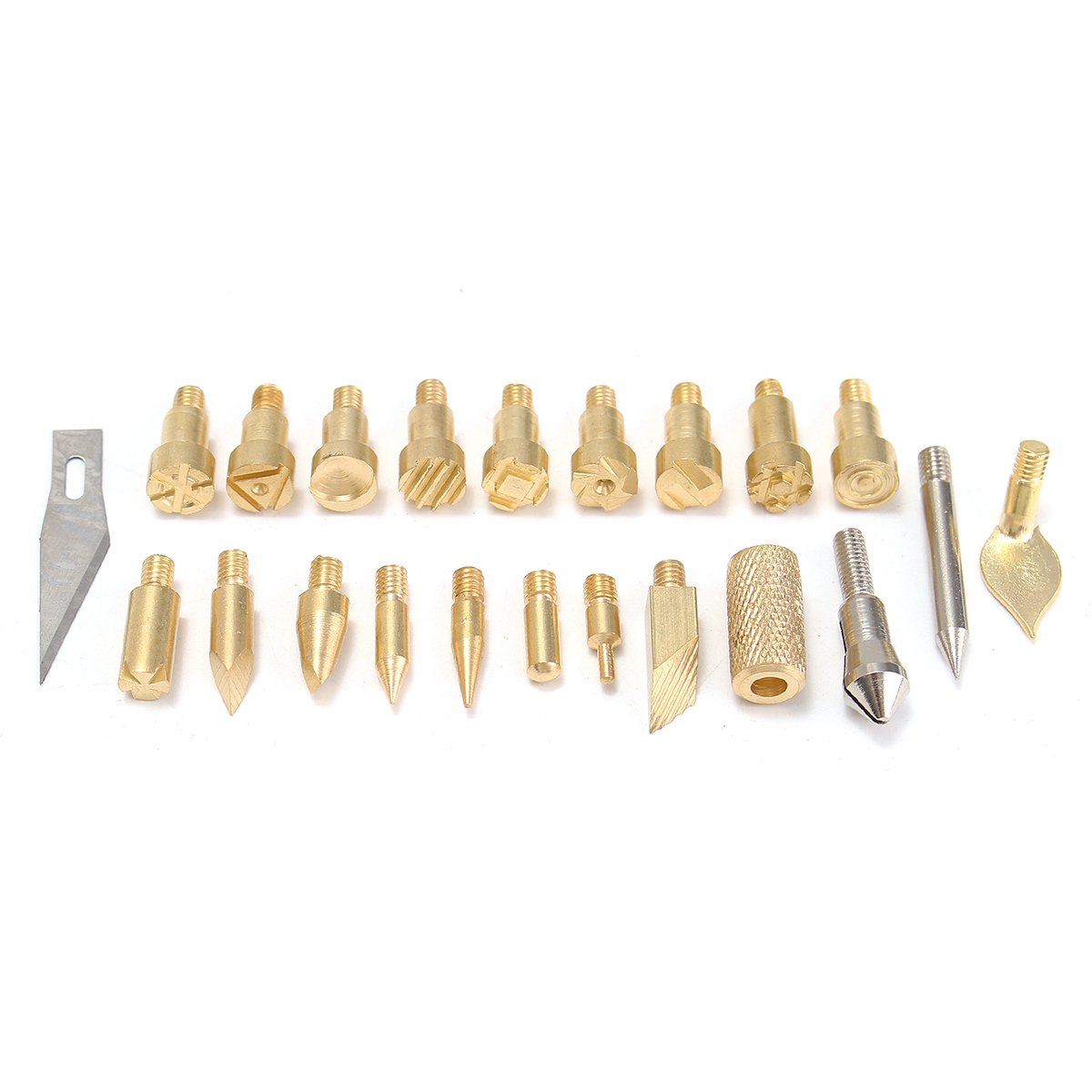 22pcs Replacement Wood Burning Pyrography Tips Set Hobby Craft AAccessorie.s Kit