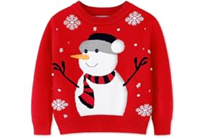 Remimi Kids Christmas Sweater for Toddler Girls Boys Holiday Pullover Top