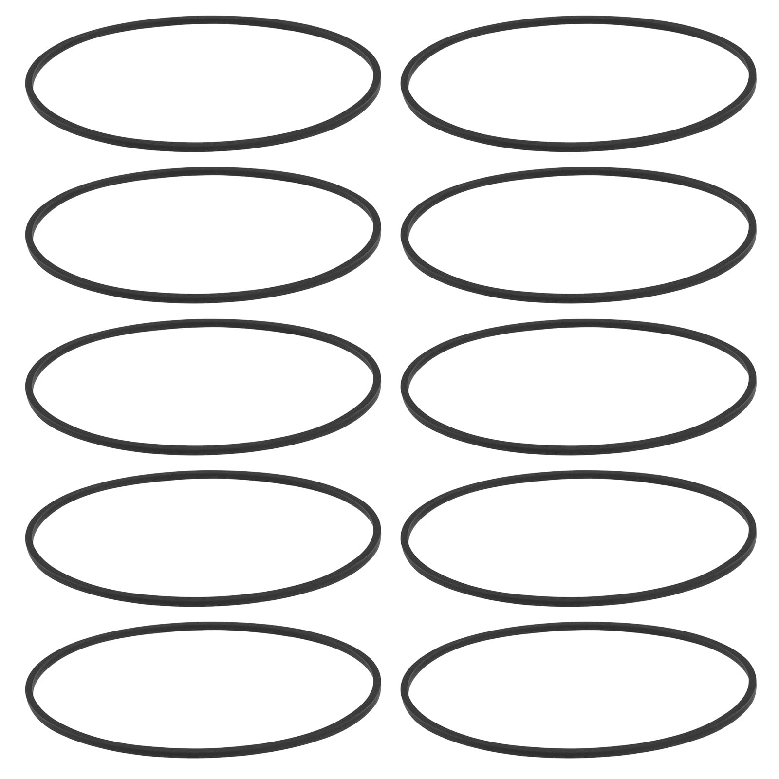 LT Easiyl 10Pcs 1-1/2" 40mm Sink Bath Waste Trap Seal Rubber Washer Trap Inlet Rubber Seal Washer Bath Seal Rubber Seal for Similer Size Traps