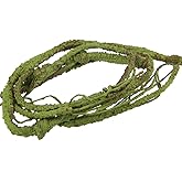 Emours Flexible Bend-A-Branch Jungle Vines Pet Habitat Decor for Lizard,Frogs, Snakes and More Reptiles,Small, 3.2ft Long