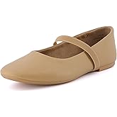 CUSHIONAIRE Women's Gigi Mary Jane Flat with +Memory Foam and Wide Widths Available