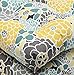 Pillow Perfect Bright Floral Indoor/Outdoor Chair Seat Cushion, Tufted, Weather, and Fade Resistant, 19