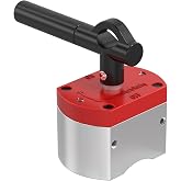 Magnetpro Multipurpose Switch Magnet 660 LB Pull-Off Force | On/Off Magnet Switchable for Lifting, Welding Positioning, Automation, Metal Separation, Liquid Filtration
