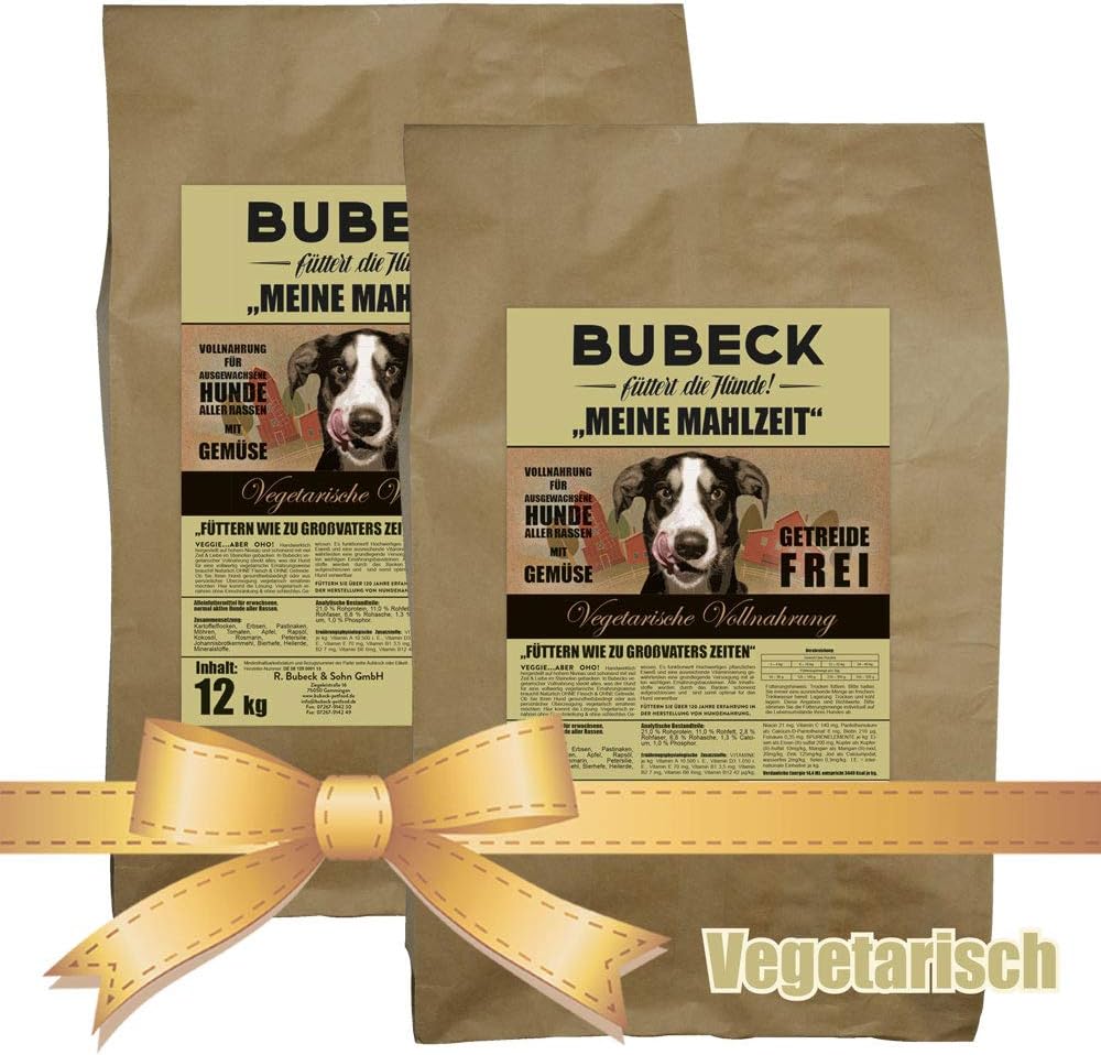 grain free vegetarian dog food