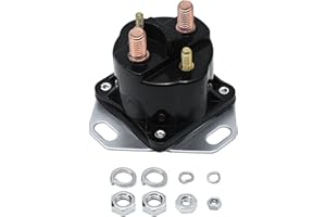 Anxingo SS598T Starter Solenoid Replacement for 110 John Deere Ford F150 F250 F350 12-Volt System 4 terminals