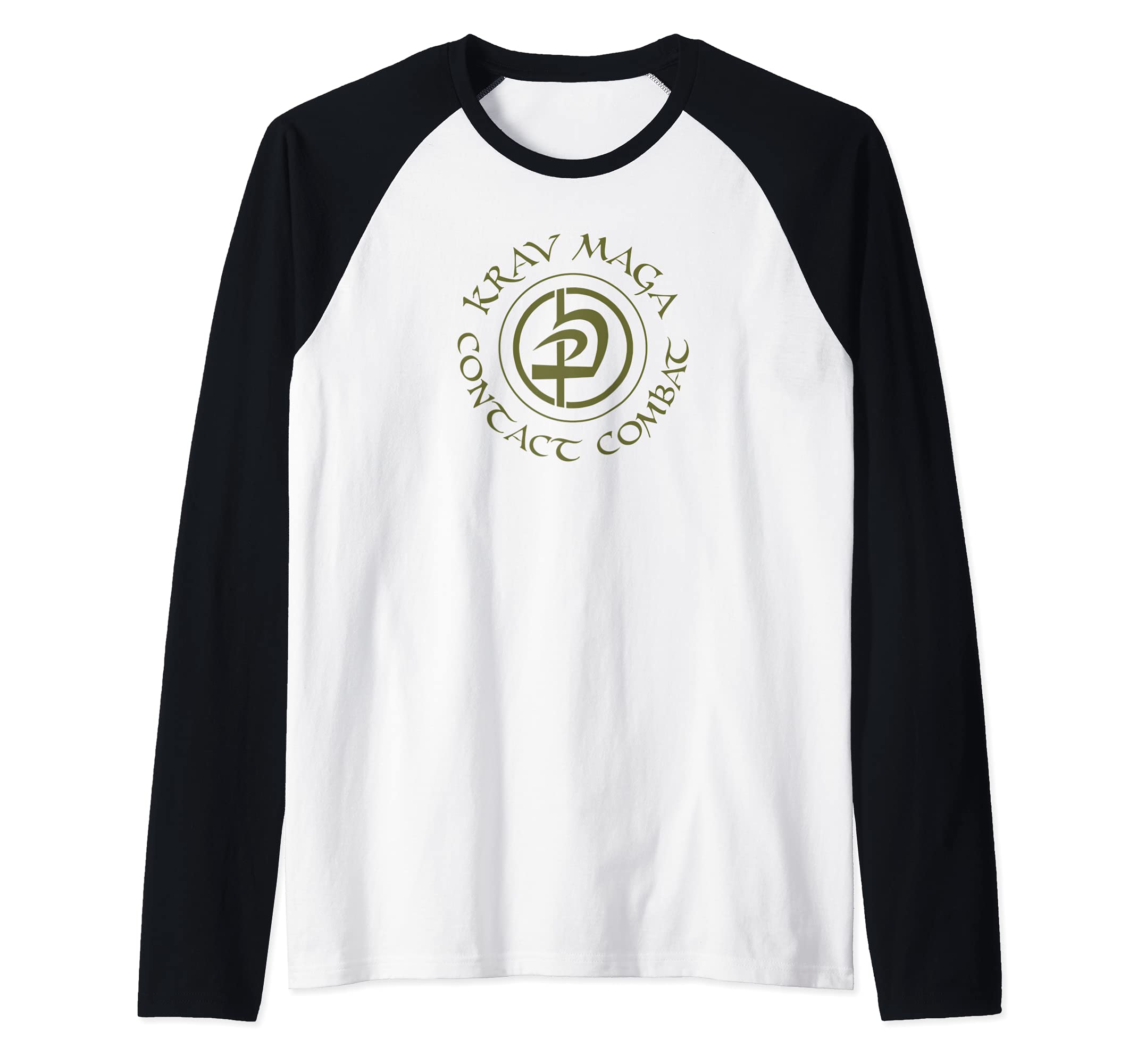 Krav Maga Contact Combat Raglan Baseball Tee