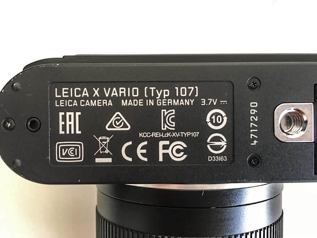 Amazon Com Leica X Vario Type 107 Point And Shoot Digital Cameras Camera Photo