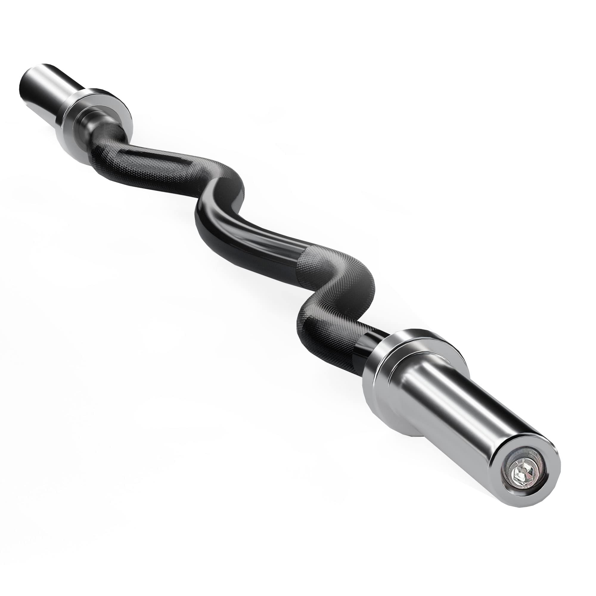 Olympic Barbell Bar 2 Inch EZ Curl Bar for Biceps Olympic Bar for