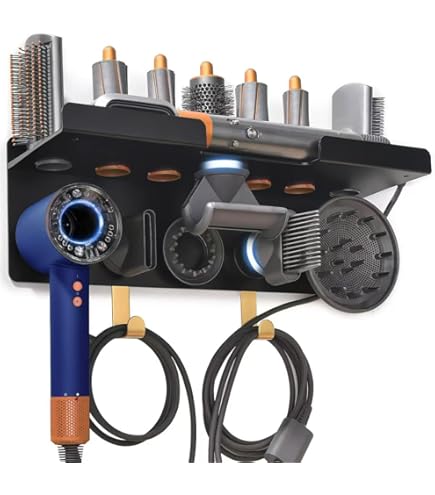 Amazon.com: Dyson Airwrap Holder, Dyson Airwrap Wall Mount, 2in1