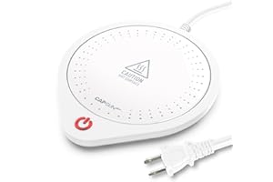 Redomm Coffee Mug Warmer,Electric Beverage Warmers, Cup Warmer for Heating Coffee, Beverage, Milk, Tea and Hot Chocolate (White)