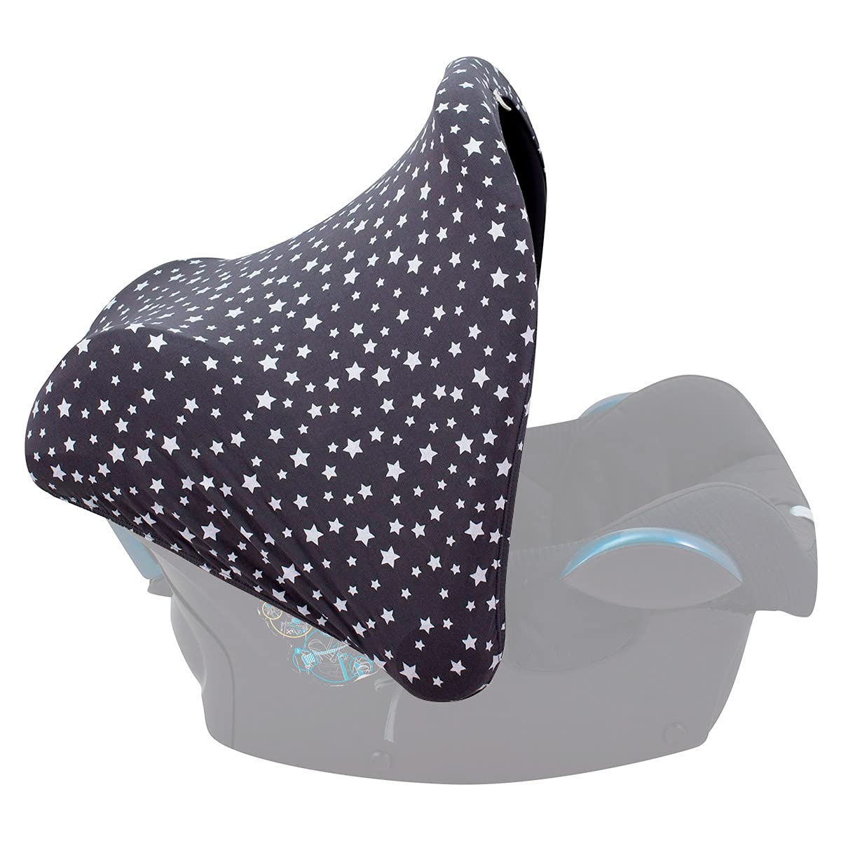 JYOKO Kids Universal Hood Canopy for Baby Carriers (Winter Sky)