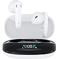 ZONSK True Wireless Earbuds, Bluetooth Earphone Smart Touch Control Headphone Build-in Mic, Premium Sound Noise Isolation, 30