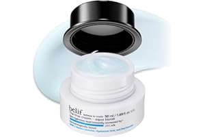 belif Aqua Bomb – Daily Niacinamide Hydrating Moisturizer, Lightweight Plumping Facial Cream with Hyaluronic Acid & Squalane, Cooling Effect, Anti-Aging, Korean Skincare, 1.68 fl oz (50ml)