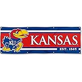 Kansas KU Jayhawks Large 2x6 Foot Banner