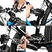 Oumers Multi-Function Bike Bicycle Cycling Mechanic Repair Kit/Bike Tool with 3pc Tire Lever 5pc Tyre Patches/Tire Rasp/Work Bag
